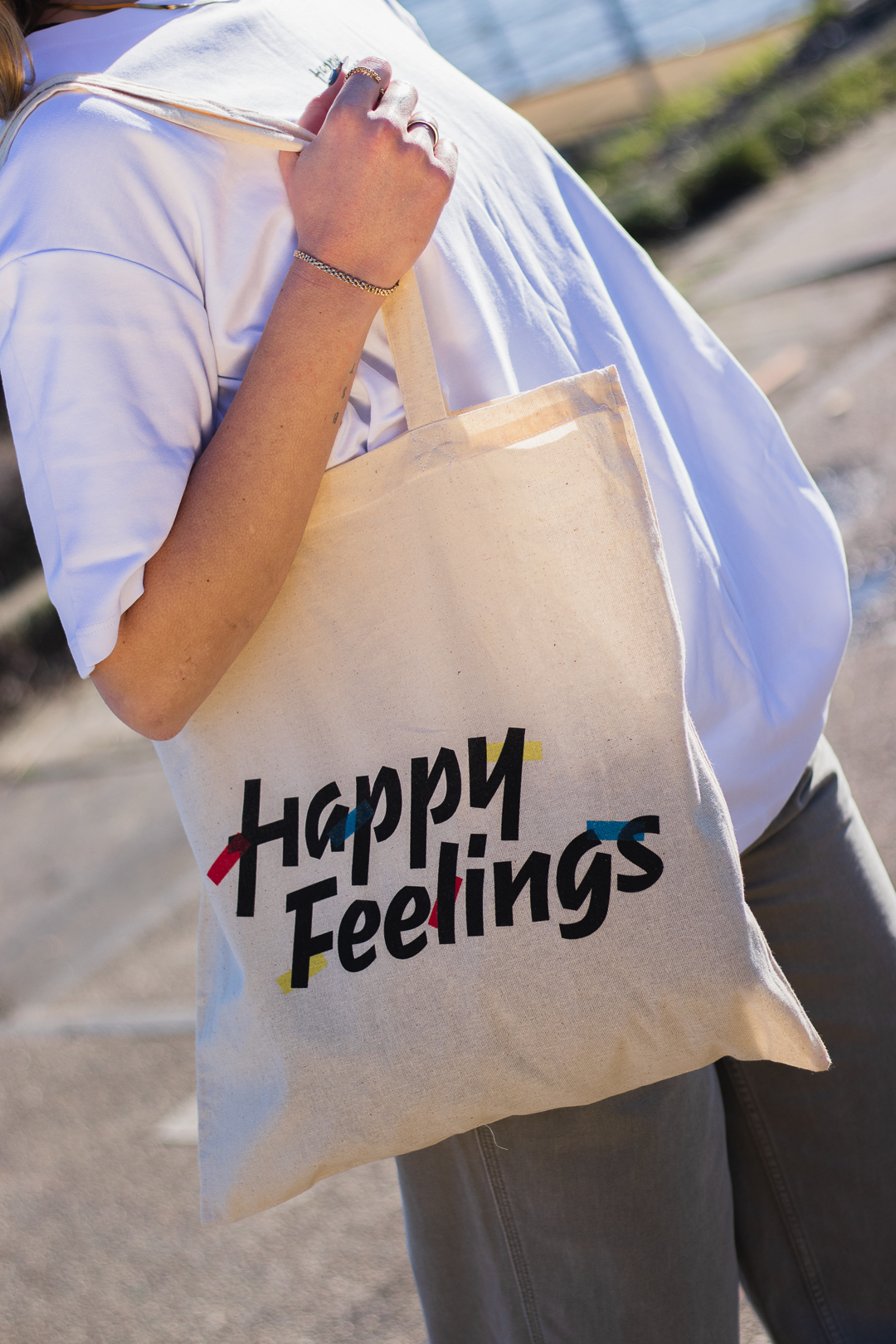 Happy Feelings Canvas Bag